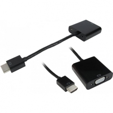 HDMI TO SVGA ADAPTOR VGA+3.5 SOCKET+
