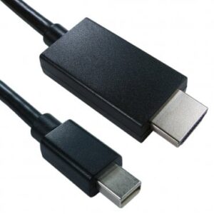 3M MINI DIS PORT (M) - HDMI (M) BLK