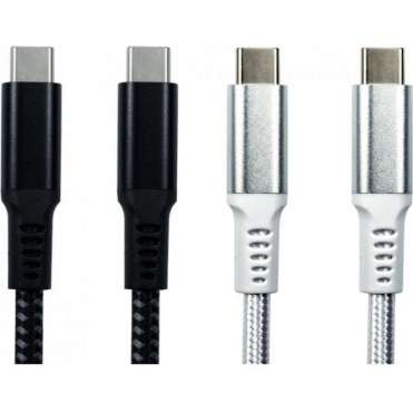 1.8M USB 3.1 TYPEC M-M BLK BRAIDED