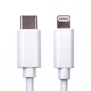NLMOB-C-LT-2M Cables Direct 2m USB-C to Lightning Cable MFi Certified White