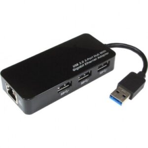 NLUSB3-ETHGHUB NEWL 3.0 GIGBIT ETH ADP+3 PORTUSBHUB