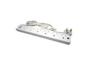 2M 6WAY MAINS EXT BLCK SUR PROT-ROHS