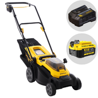 SCMWP3401M1-GB STANLEY 34CM 18V PUSH MOWER 4AH KIT