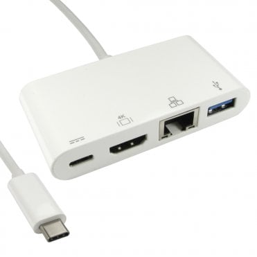 15CM USB TYPEC M-HDMI USBGIGABIT ADA