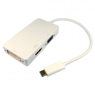 USB3C TO HDMI DVI AND VGA - 60HZ