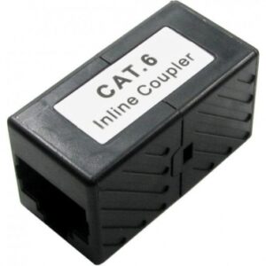 UT-899250CT6 Cables Direct Cat6 RJ45 Inline Coupler Female to Female Black