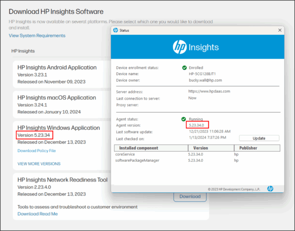 HP STARTUP INSIGHTCTRL VMWAR VCENTER