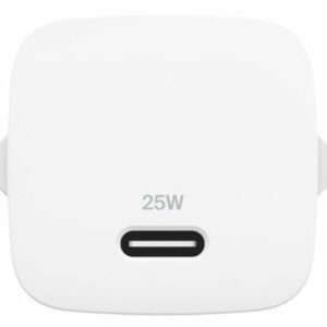 WCA012MY1MWH-2P Belkin BoostCharge 25W USB-C Wall Charger + Lightning Cable Twin Pack White
