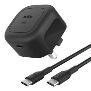 WCA013MY1MBK-B6 45W USB WCHARGE WPPSBLK W C-C CABLE