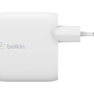 DUAL USB-A WALLCHARGER 12W X2 WHT EU