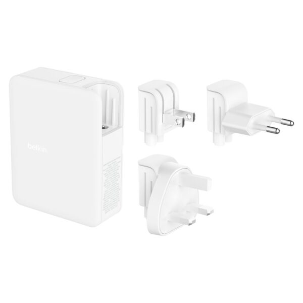 140W 4-PORTS USB GAN WALL CHARGER