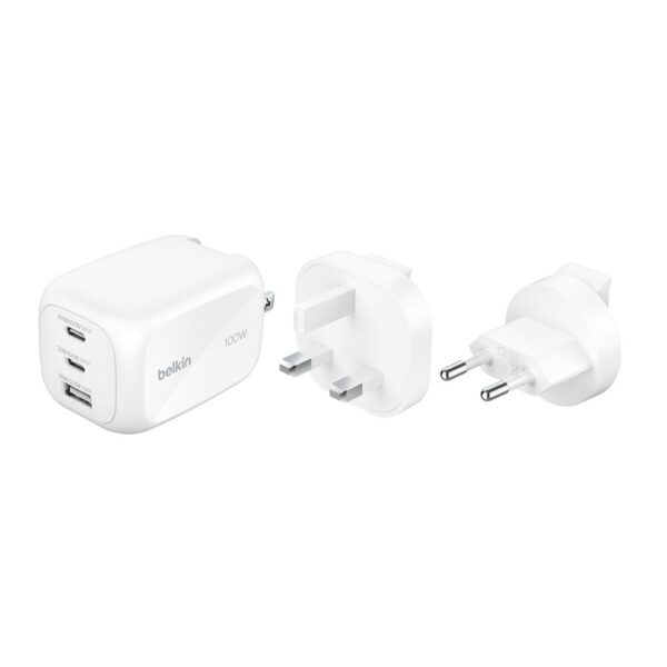 100W WALCHARGE W PLUG TIPS UK EU US