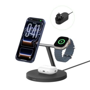 WIZ032MYBK BOOSTCHARGE PRO 3-IN-1 15W WLESS BLK