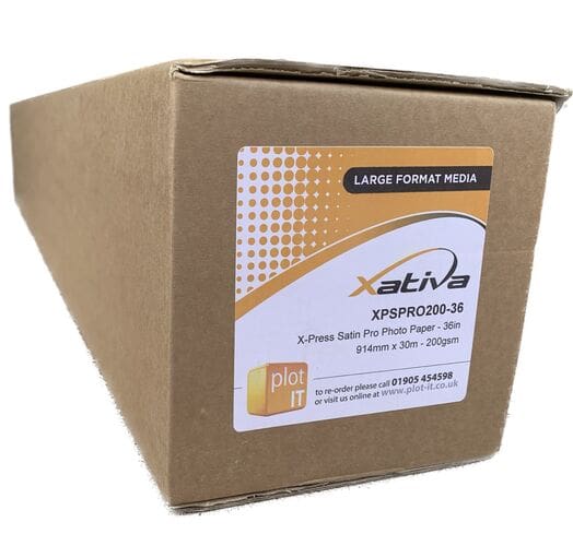 Xativa 2465 XP Satin Pro Photo Paper-36 Inch 30M 200