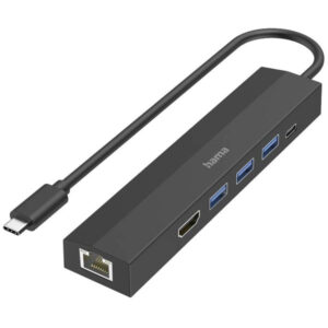 USB-C HUB 6 PORTS USB-A/C HDMI LAN