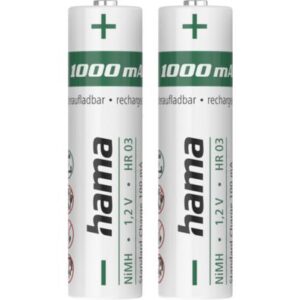 NIMH RECHARGABLE BATTERIES AAA MICRO