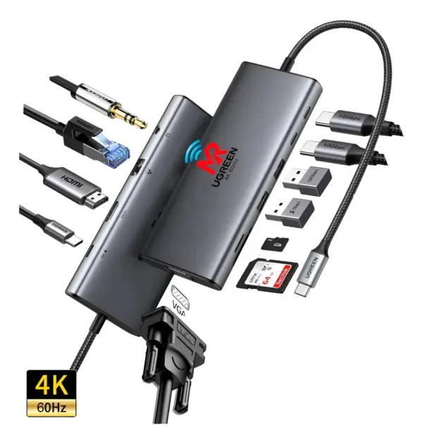 REVODOK 11-IN-1 4K 60HZ HDMI DOCK