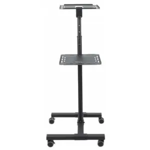 ADJUSTABLE PROJECTOR AND LAPTOP CART