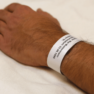 WRISTBAND ADULT 279MM X 25MM 5 ROLLS WRISTBAND ADULT 279MM X 25MM 5 ROLLS