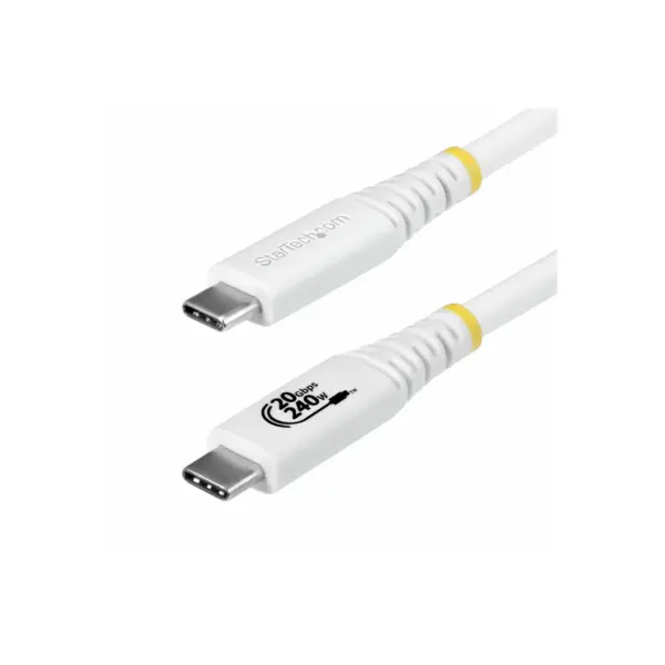 2M WHITE USB4 20GBPS CABLE