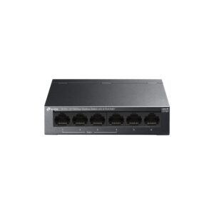 LS106P | 6-Port 10/100Mbps Desktop S… 6PORT 10/100MBPS DT SWITCH PORT POE+