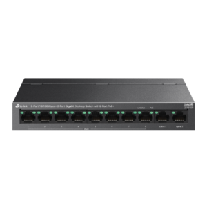 8PORT 10/100MBPS+2PORTGB DTSWTCHPOE+