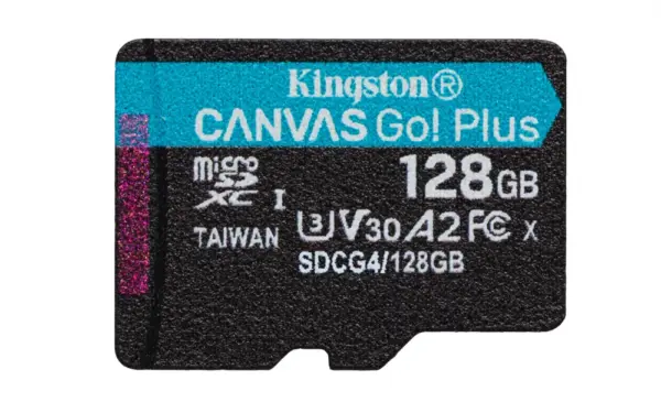 128GB MICROSDXC GEN4 A2 + ADAPTER