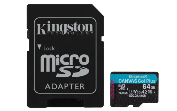64GB MICROSDXC GEN4 A2 + ADAPTER
