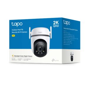 TC42 | Câmara de Segurança Inteligente 2… OUTDOOR PAN/TILT SECURTY WIFI CAMERA
