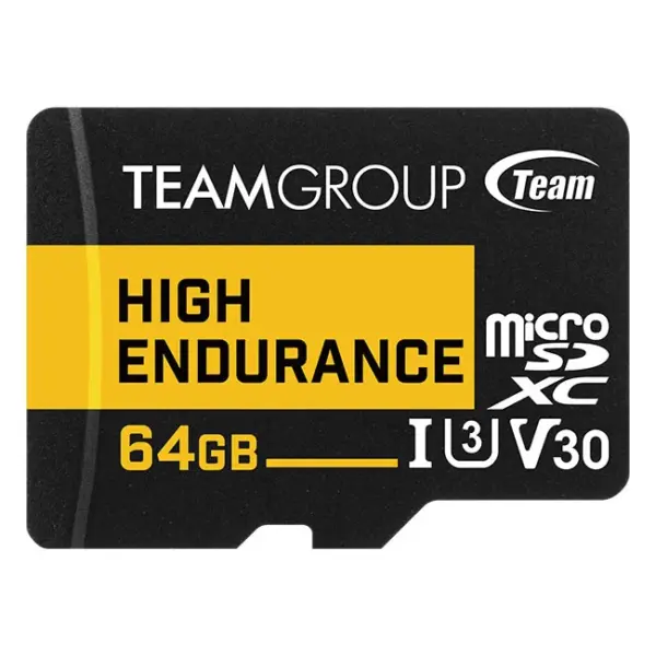 64GB MICRO SDXC HIGH ENDURANCE V30