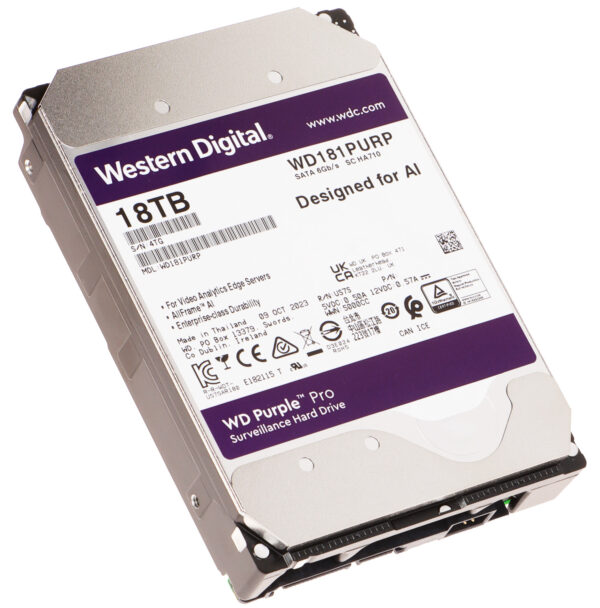 WD PURPLE PRO SMART VIDEO HARD DRIVE