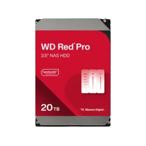 WD RED PRO NAS HARD DRIVE - 20TB