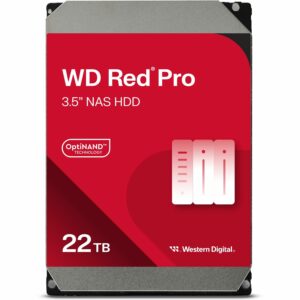 WD RED PRO NAS HARD DRIVE - 22TB