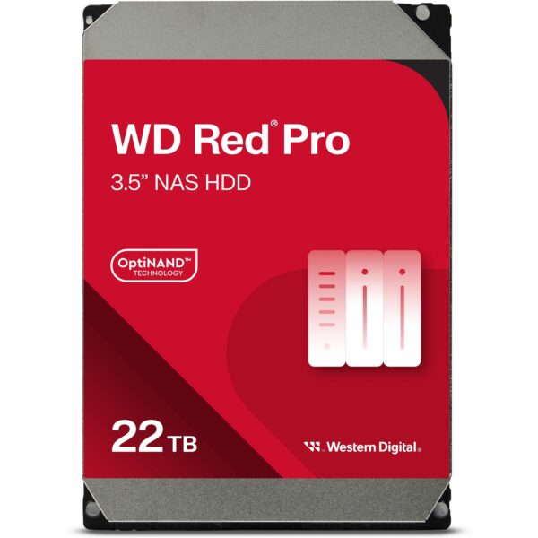 WD RED PRO NAS HARD DRIVE - 22TB