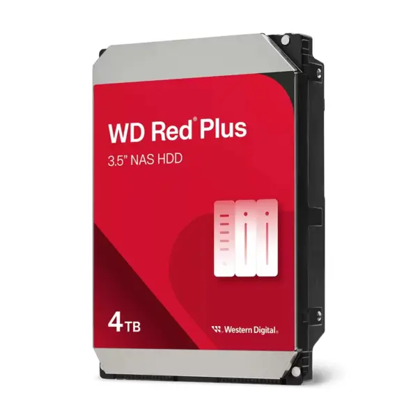 WD RED PLUS INTERNAL NAS HDD - 4TB
