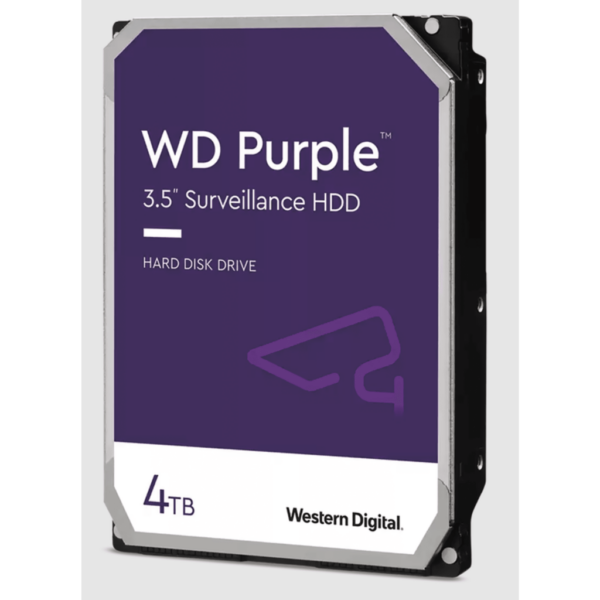 WD PURPLE SURVEILLANCE HARD D - 4TB