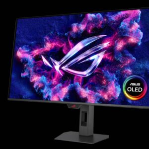 The ROG Strix OLED XG32UQWMS unites a 32-inch Tandem WOLED pane… ASUS ROG STRIX OLED XG32UQWMS