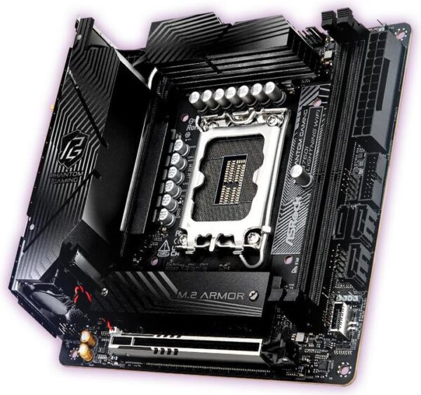 B760I LIGHTNING WIFI ASRock B760I Lightning WiFi Mini-ITX DDR5 Motherboard