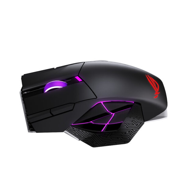 ASUS ROG Spatha X 65K mouse Gaming Right-hand RF Wireless + Bluetooth + USB Type-A Optical 65000 DPI
