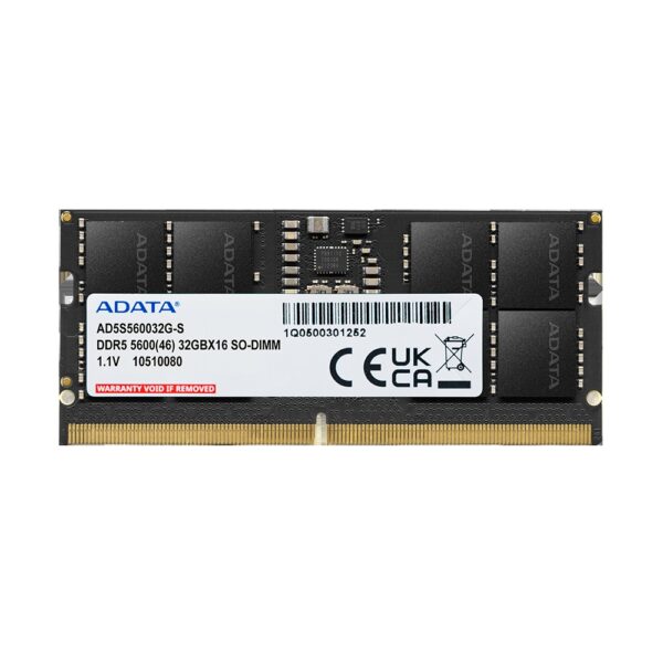 ADATA 32 GB DDR5-5600 SO-DIMM Memory - Bulk