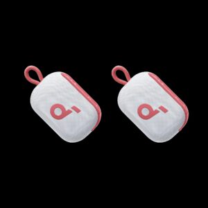soundcore Select 4 Go Bluetooth Speaker - White and Red