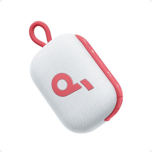 soundcore Select 4 Go Bluetooth Speaker - White and Red