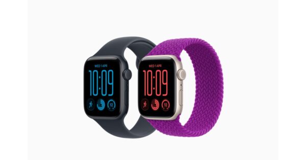 Apple Watch SE 3 40mm GPS - Midnight, Navy Sport Band M/L