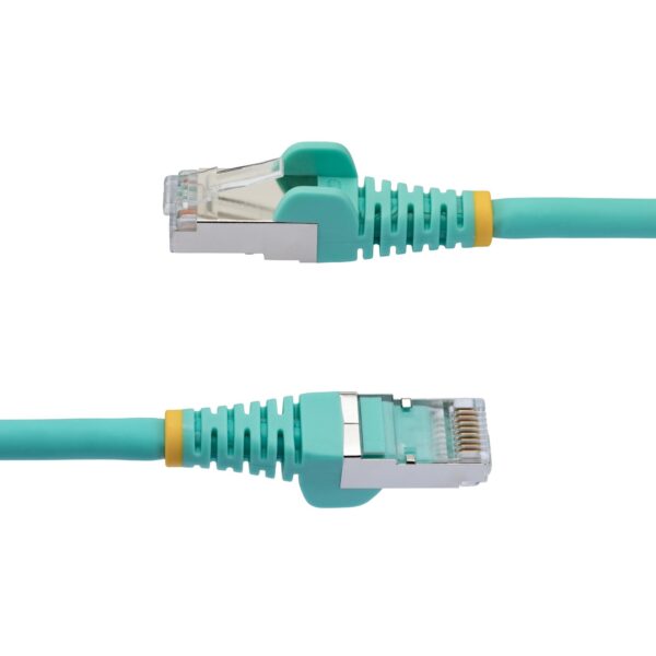StarTech.com Cat6a S/FTP LSZH Patch Cable - 10m Aqua - image 3 StarTech.com Cat6a S/FTP LSZH Patch Cable - 10m Aqua