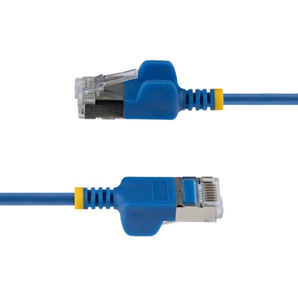 StarTech.com Ultra-Slim Cat6a Patch Cable - 1.5m Blue