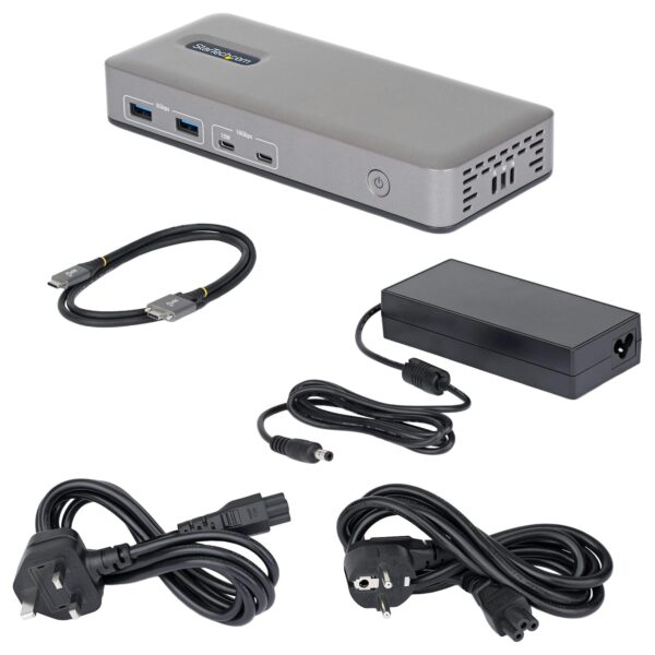 StarTech.com USB-C Triple-Display Dock - 100W - image 3 StarTech.com USB-C Triple-Display Dock - 100W