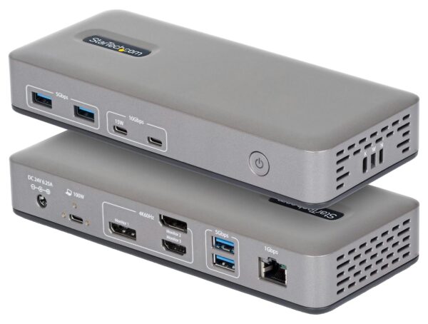 StarTech.com USB-C Triple-Display Dock - 100W - image 4 StarTech.com USB-C Triple-Display Dock - 100W
