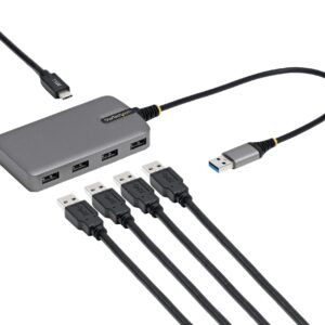 StarTech.com 4-Port USB-A Hub - 5Gbps, 30cm Cable