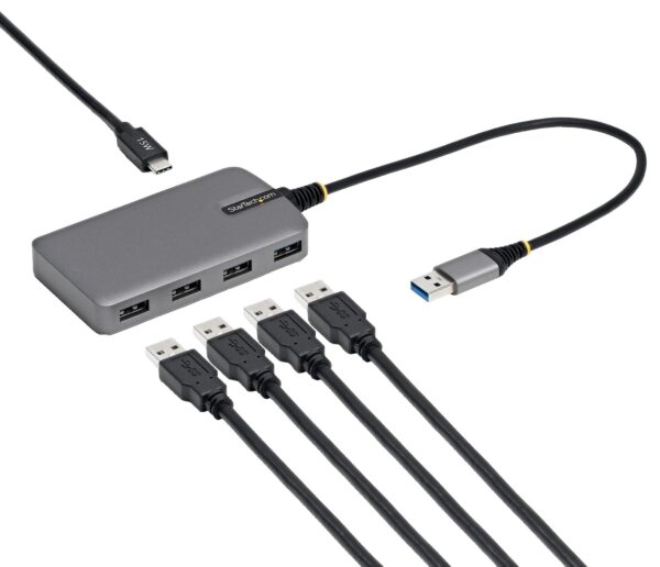 StarTech.com 4-Port USB-A Hub - 5Gbps, 30cm Cable