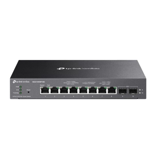 TP-Link Omada Fusion 2.5G, SG2210XMP-M2 and EAP772 Bundle - image 1 TP-Link Omada Fusion 2.5G, SG2210XMP-M2 and EAP772 Bundle